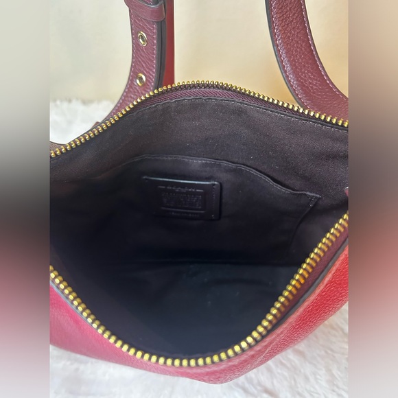 Coach Contrast Trim Ellie File Bag (Watermelon) - Picture 5 of 6